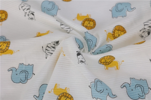 数码活性印花氨纶汗布